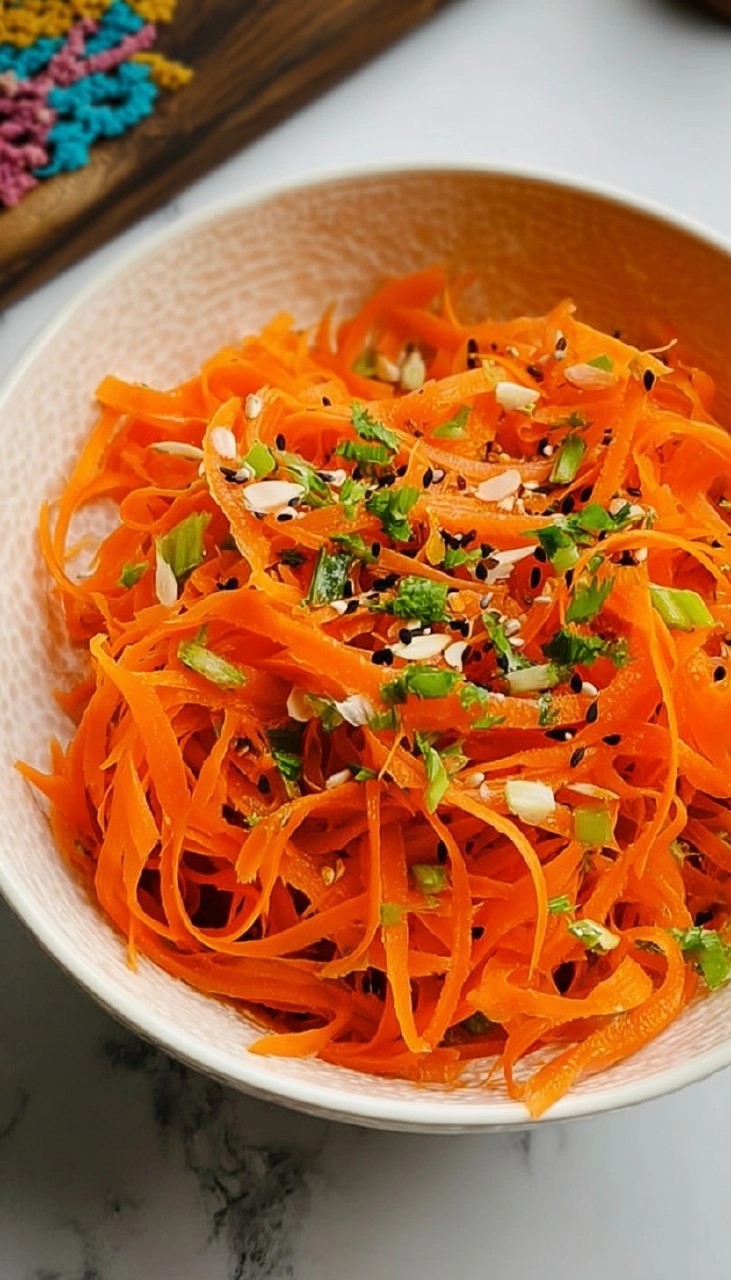 Asiatischer Karottensalat