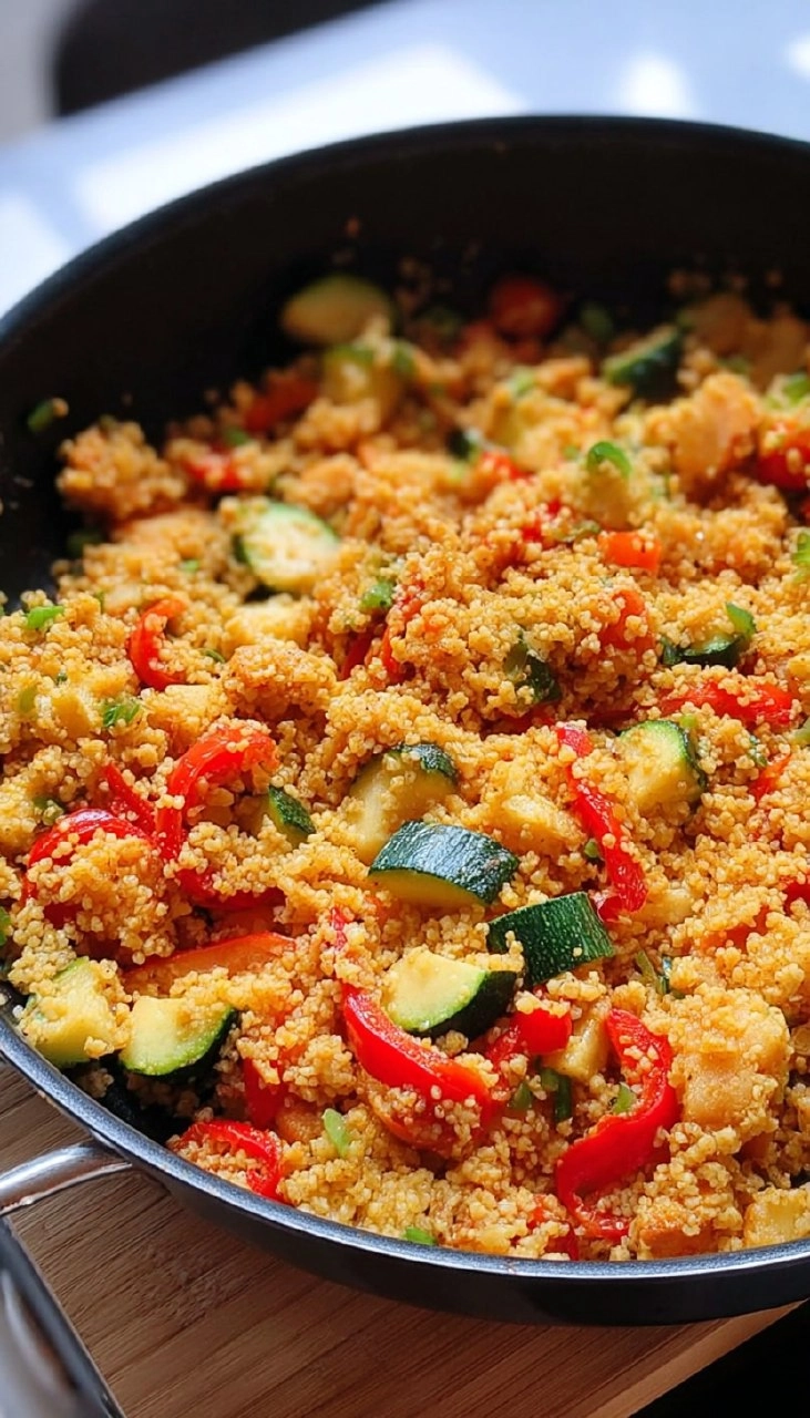 Bulgur-Gemüse-Pfanne