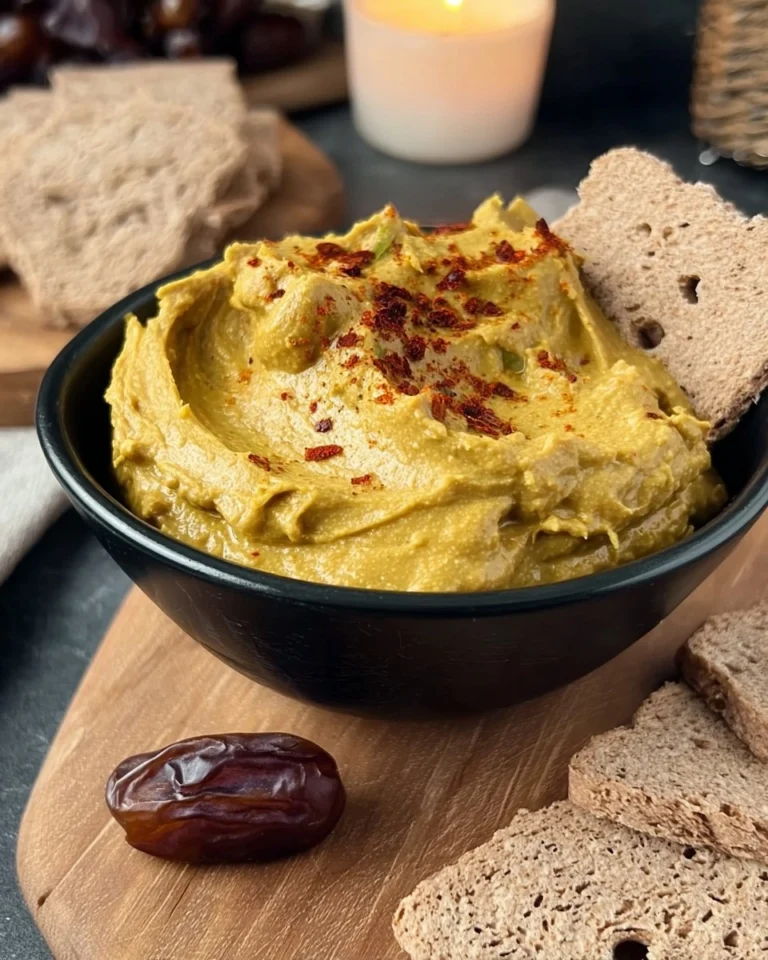 Curry-Dattel-Dip-Rezept