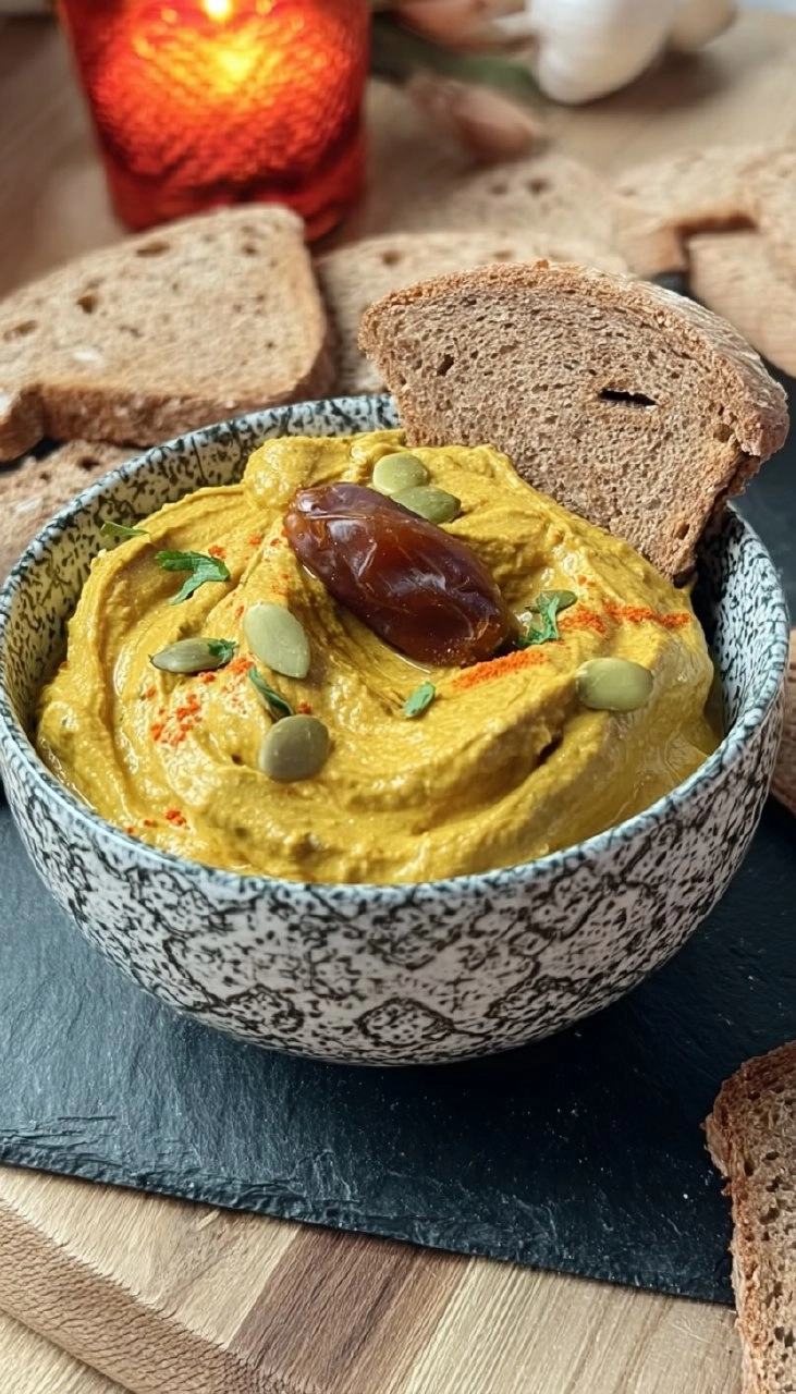Curry-Dattel-Dip