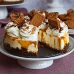 Einfacher-Lotus-Biscoff-Cheesecake-Rezept