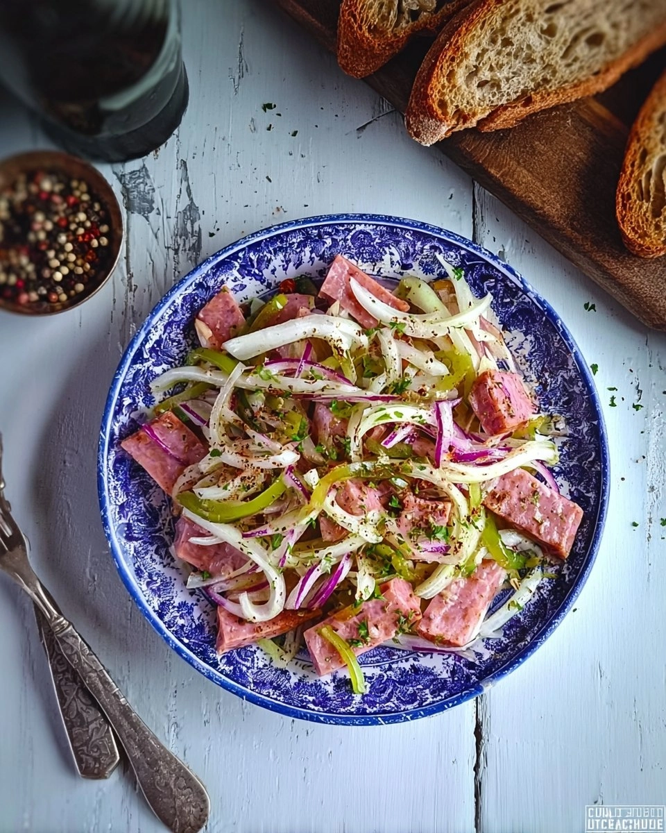 Einfacher Schweizer Wurstsalat