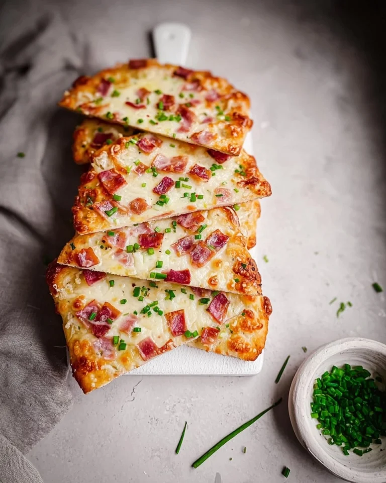 Flammkuchen-Toast-Rezept