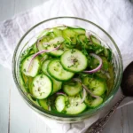 Gurkensalat-mit-Essig-und-Ol-Rezept