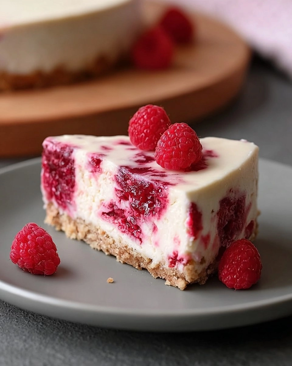 Himbeere Cheesecake ohne Backen