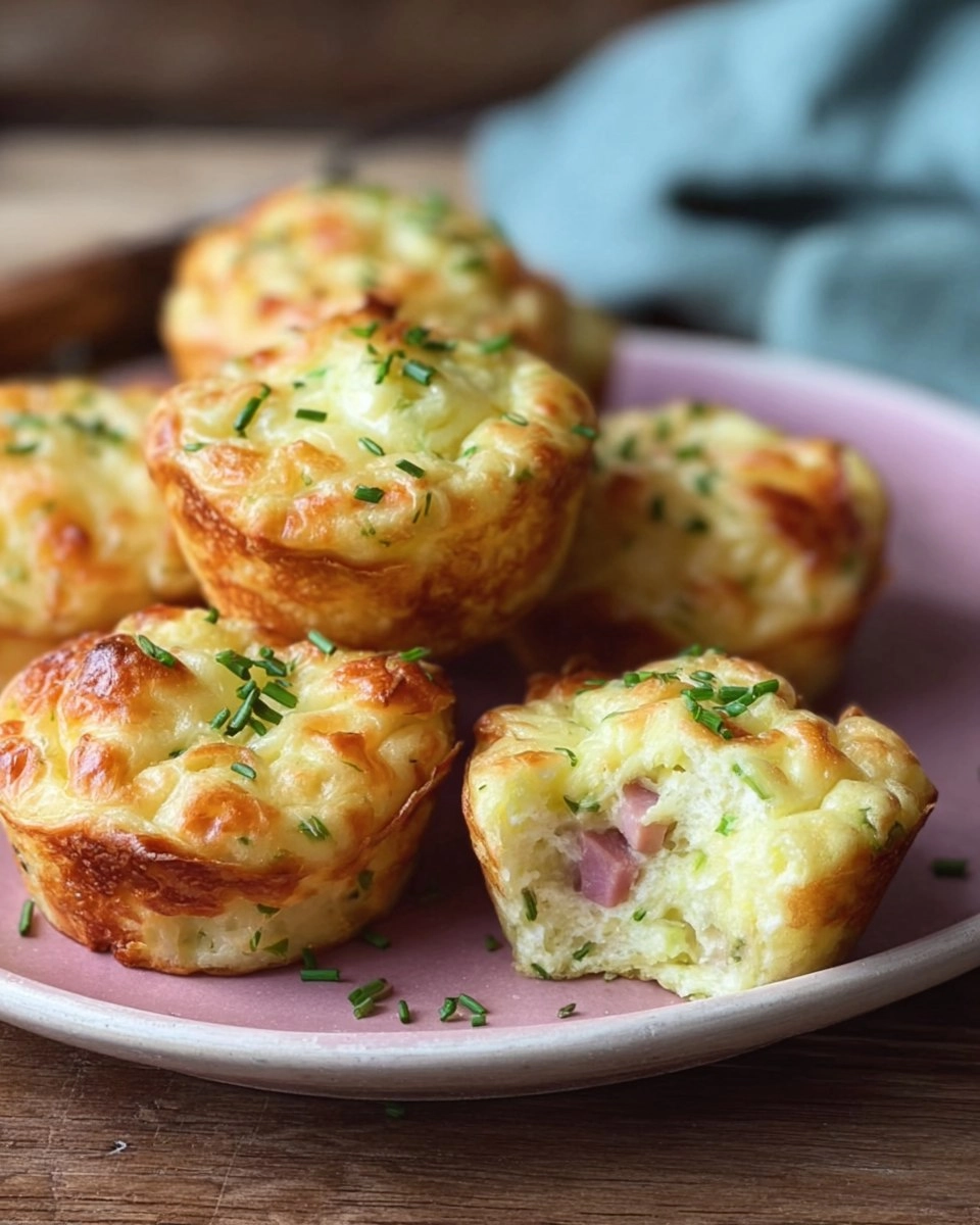 Kartoffel-Muffins mit Schinken & Käse