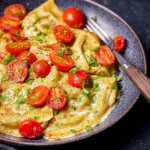 Maultaschen-Pfanne-Mit-Tomaten-Und-Kase-Rezept