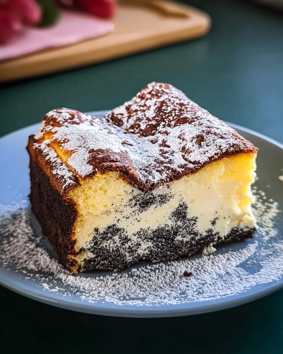 Mohn-Topfenkuchen aus der Steiermark