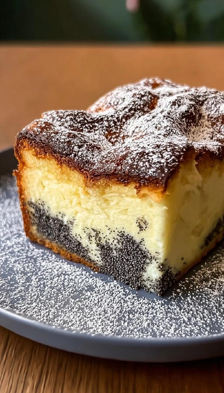 Mohn-Topfenkuchen aus der Steiermark
