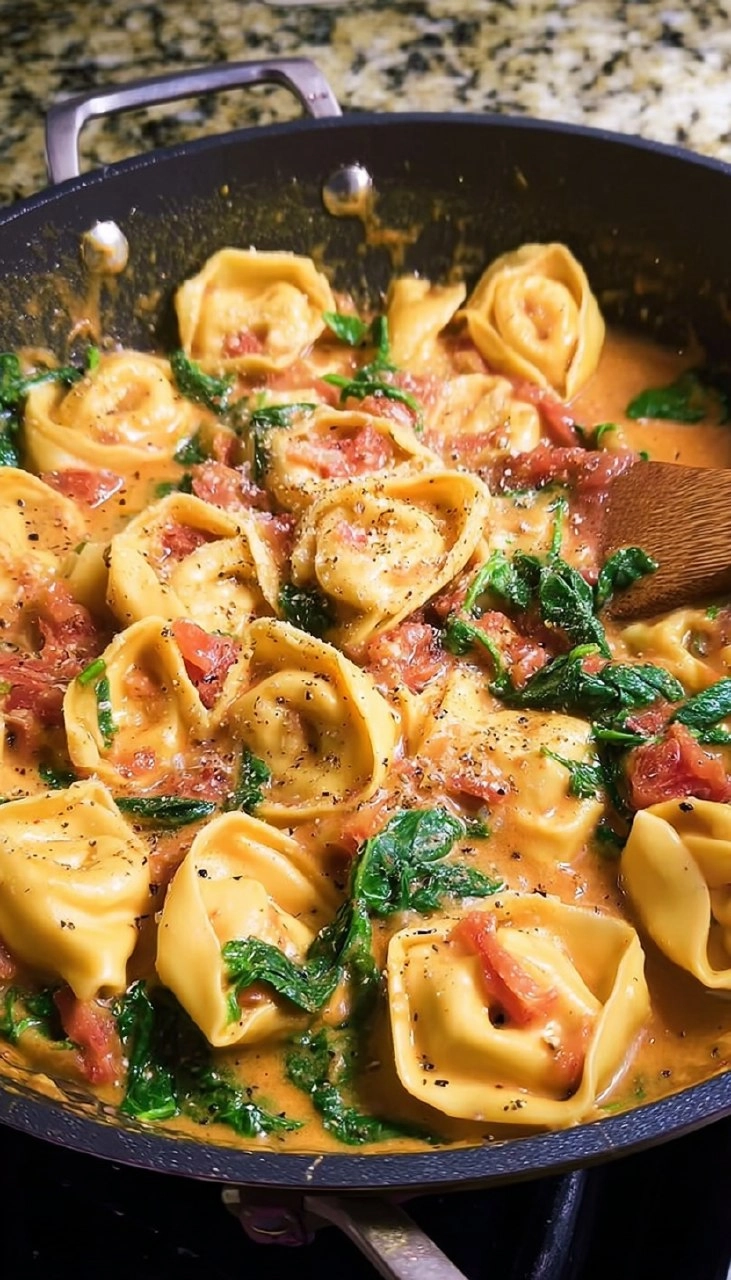 One Pot Tortellini als Familienliebling