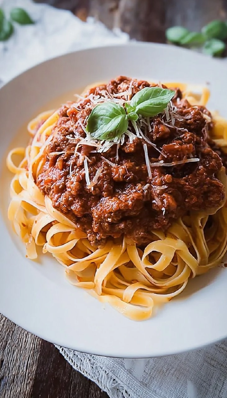 Pasta Bolognese mit Salsiccia