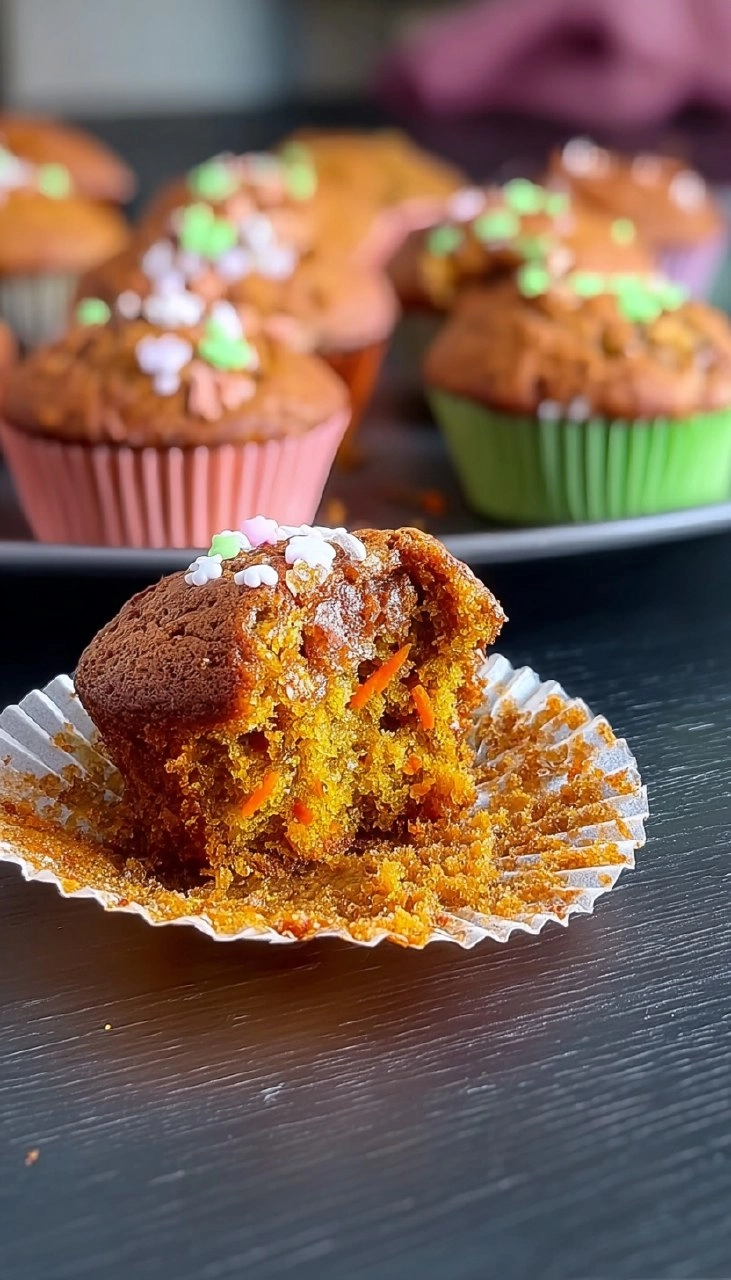 Saftige Karotten-Muffins