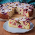 Saftiger-Rhabarber-Joghurt-Kuchen-Rezept