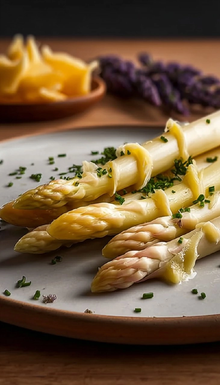 Spargel in Butter