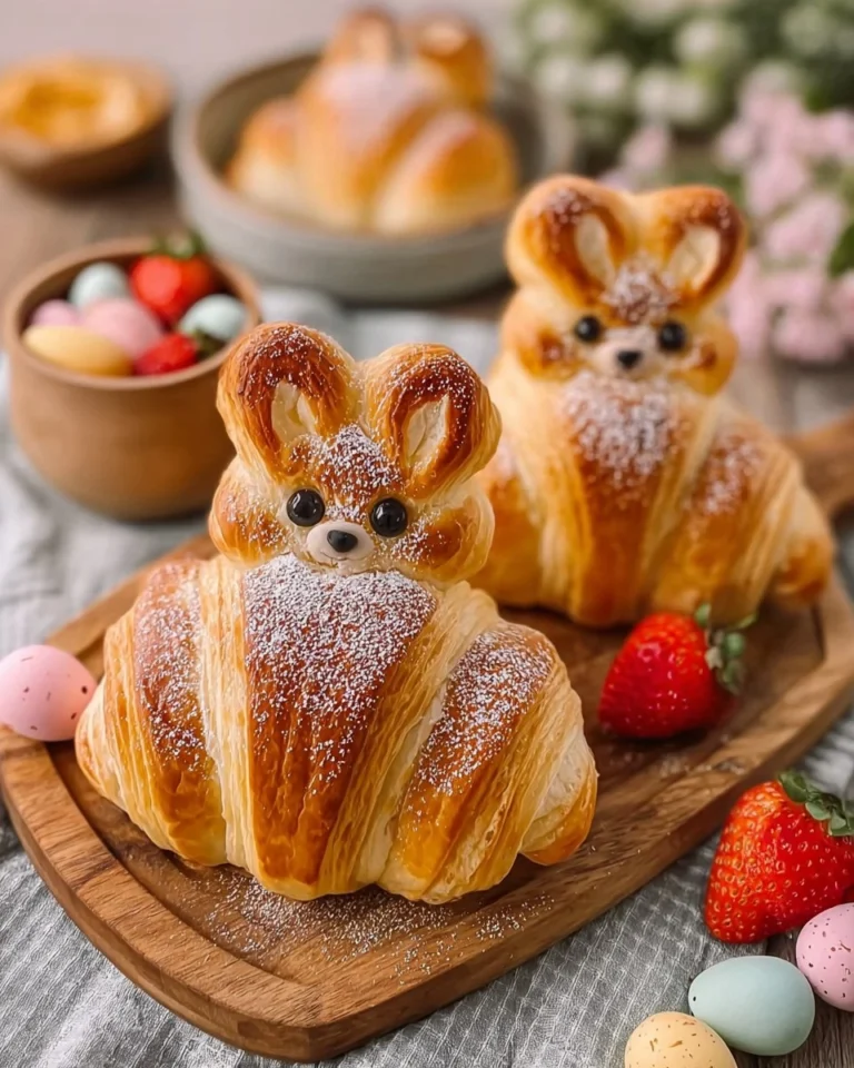 Suse-Croissant-Osterhasen-Rezept