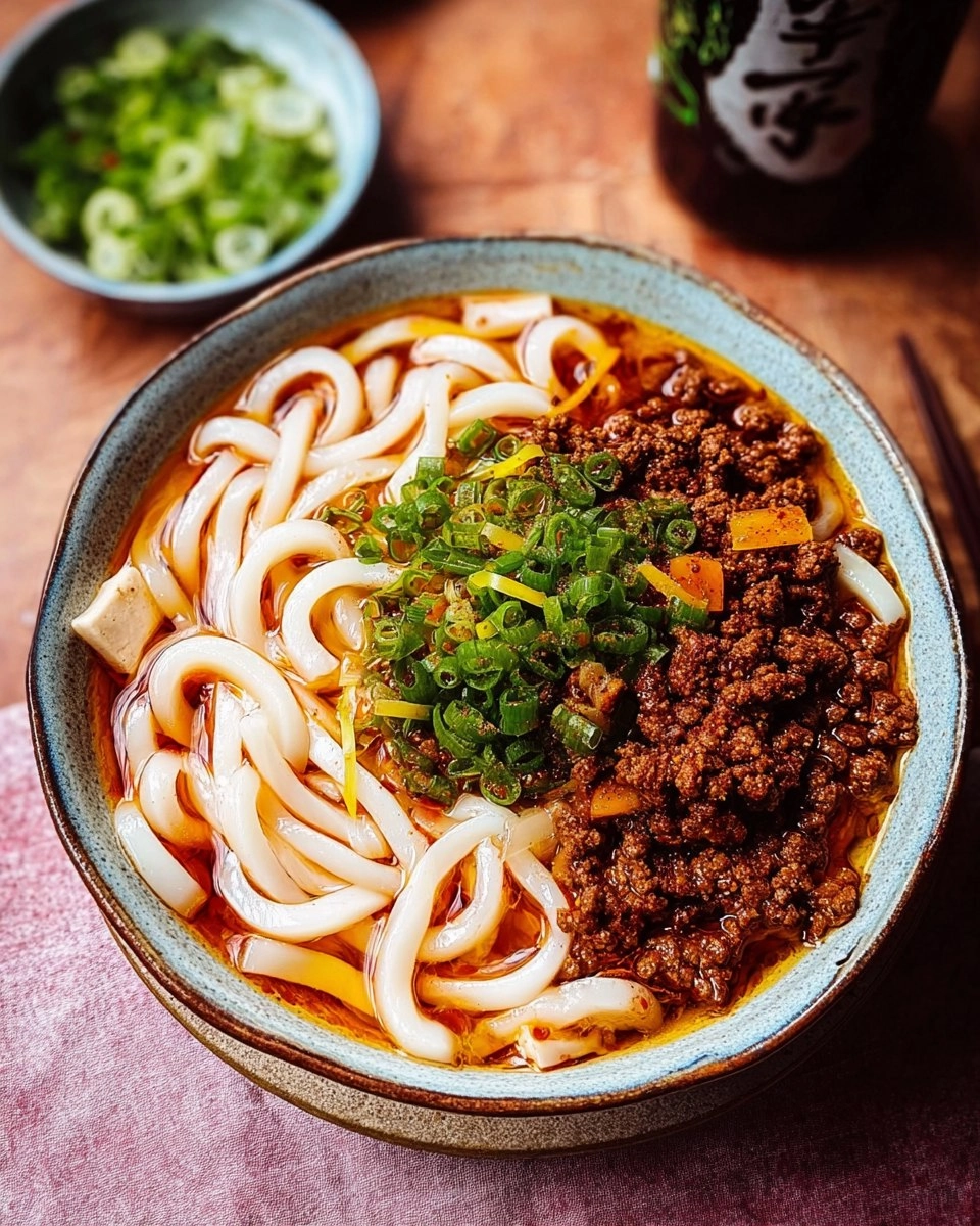 Vegane Mapo-Tofu-Udon