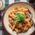 Vegane-Schinkennudeln-Rezept