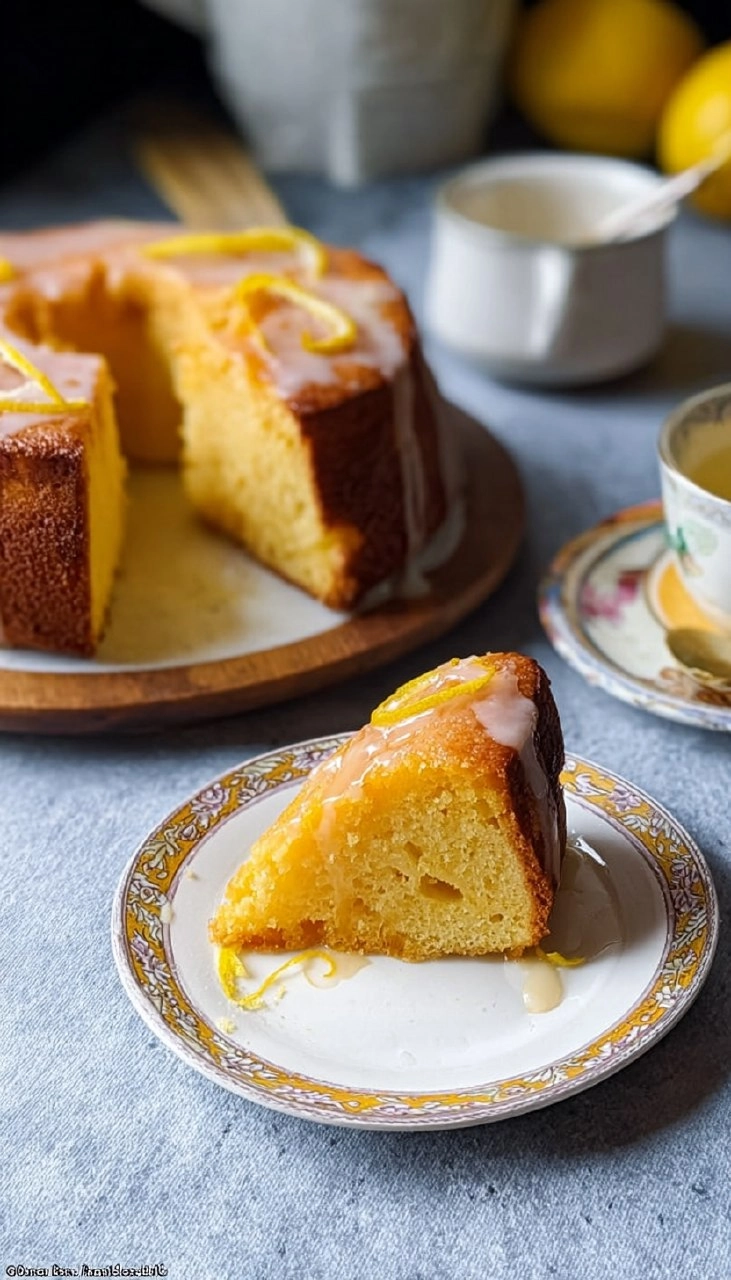 Zitronen-Ricotta-Kuchen