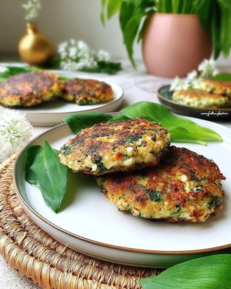 Barlauch-Kase-Bratlinge-Rezept