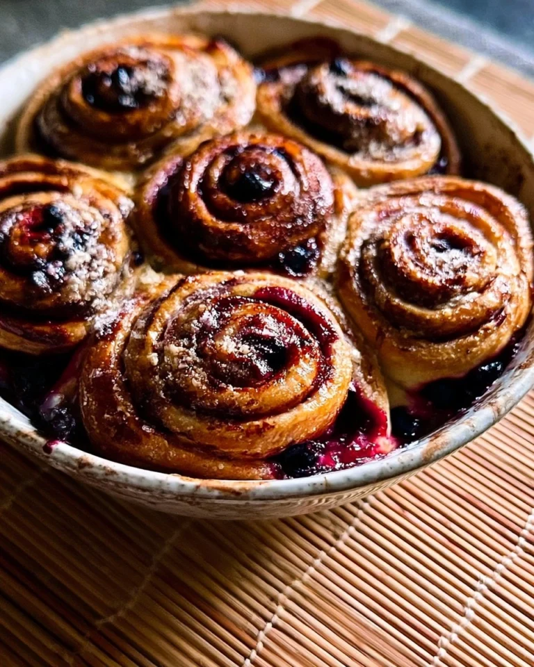 Blaubeerschnecken-Rezept