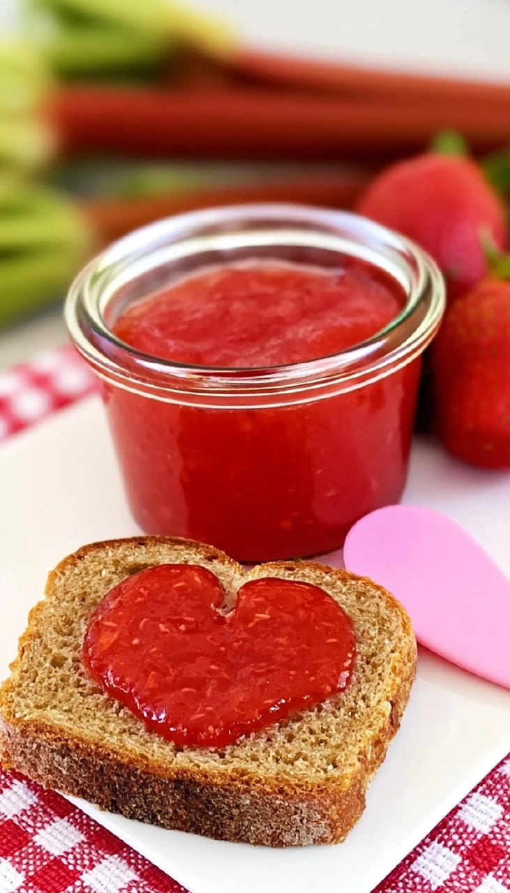 Erdbeer Rhabarber Marmelade