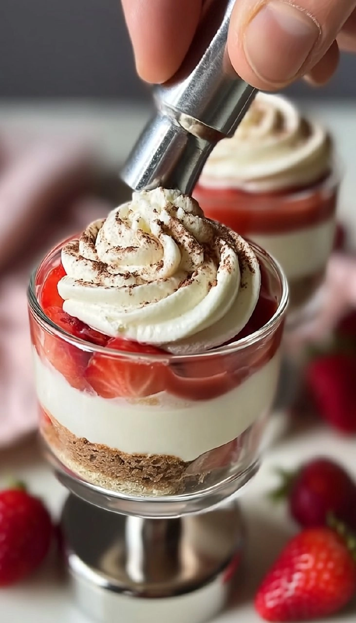 Erdbeer-Tiramisu im Glas 5 Erdbeer-Tiramisu im Glas