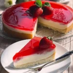 Erdbeerkuchen-mit-Pudding-Rezept