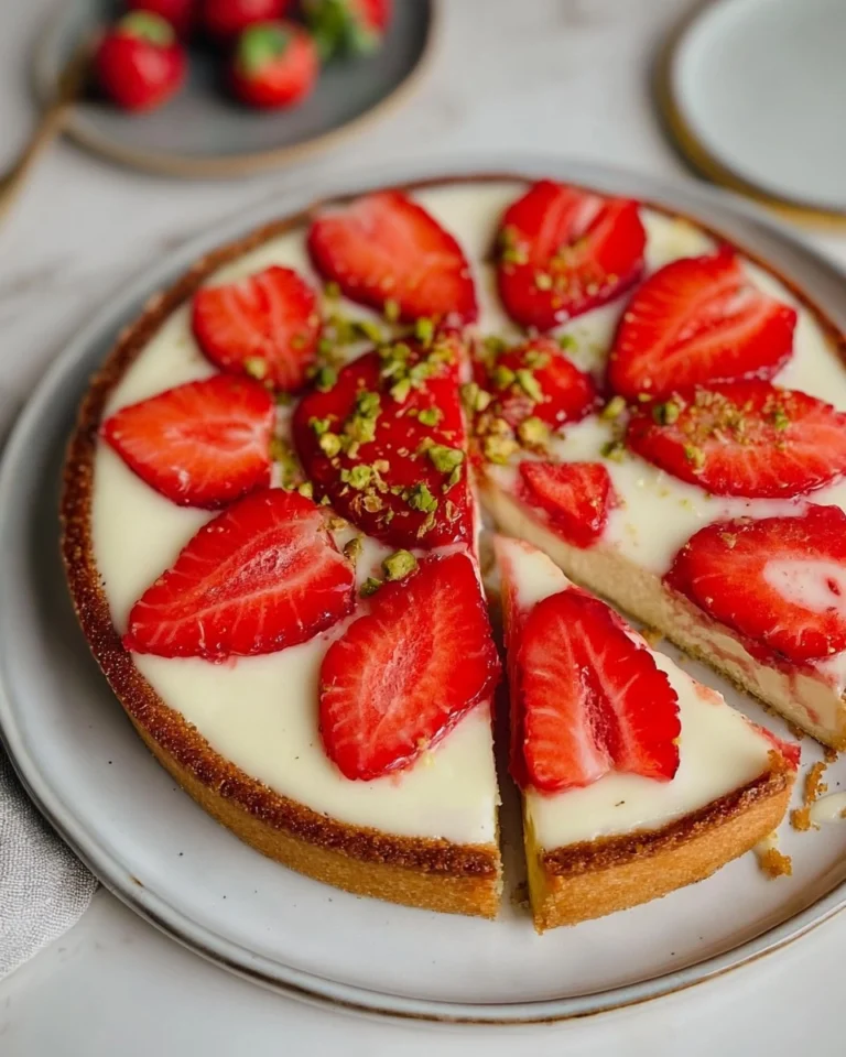 Erdbeertorte-mit-Vanillepudding-Rezept