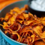Karottenchips aus dem Airfryer mit cremigem Protein-Dip 6 Karottenchips-aus-dem-Airfryer-mit-cremigem-Protein-Dip-Rezept