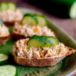 Thunfisch-Gurken-Schiffchen-Rezept