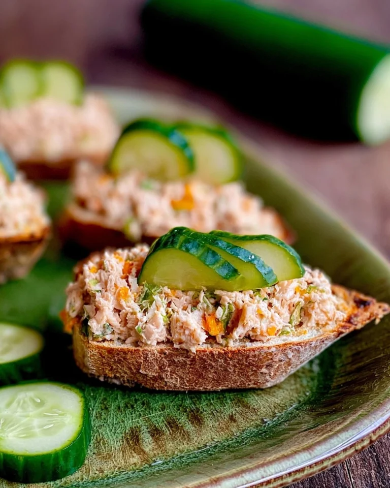 Thunfisch-Gurken-Schiffchen-Rezept