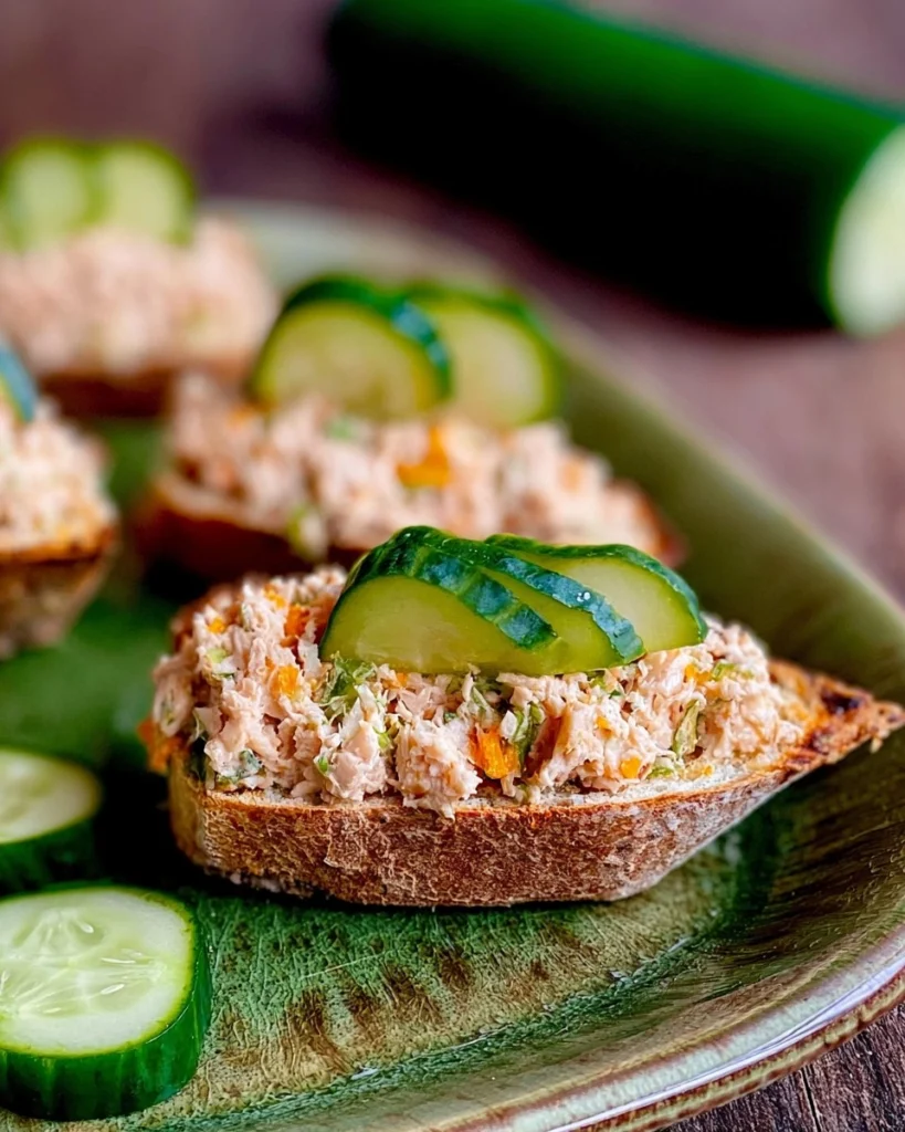 Thunfisch-Gurken-Schiffchen-Rezept