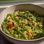 Frühlings-Orzo-Nudelsalat mit cremigem Basilikum-Vinaigrette 6 Fruhlings-Orzo-Nudelsalat-mit-cremigem-Basilikum-Vinaigrette-Rezept