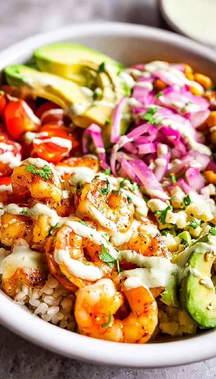 Shrimp Taco Bowls (Gesund, Einfach & Bereit in 30 Minuten)