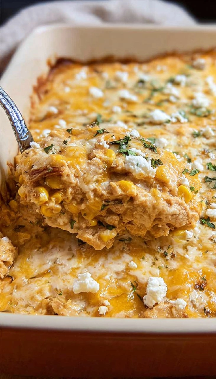 Street Corn Chicken Casserole